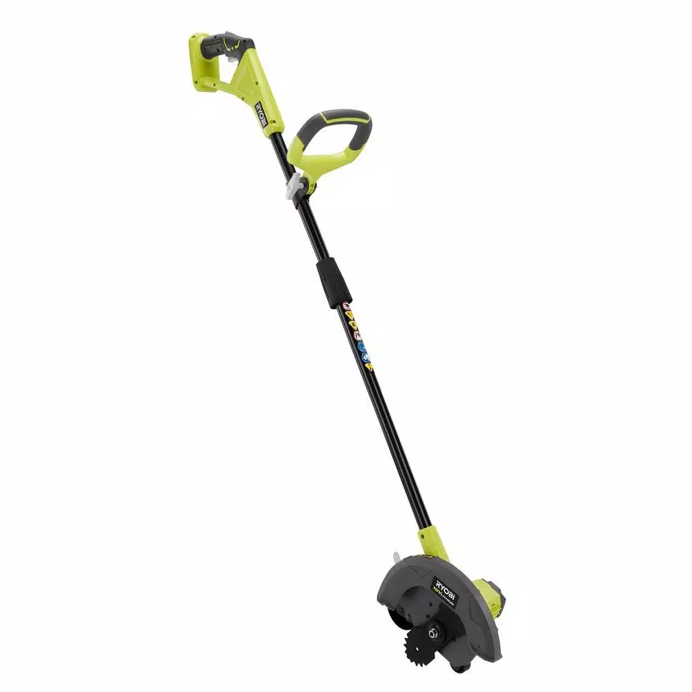 RYOBI ONE+ 9 in. 18-Volt Lithium-Ion Cordless Battery Edger (Tool Only) Trimmers RYOBI ONE+ 9 In. 18-Volt Lithium-Ion Cordless Battery Edger (Tool Only) -cuisinart shop ryobi cordless edgers p2300a 64 1000