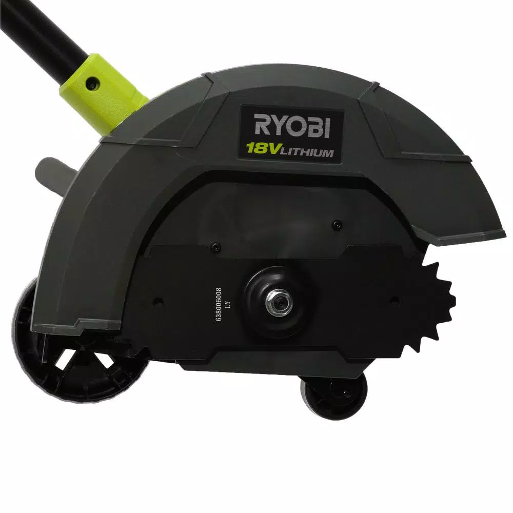RYOBI ONE+ 9 in. 18-Volt Lithium-Ion Cordless Battery Edger (Tool Only) Trimmers RYOBI ONE+ 9 In. 18-Volt Lithium-Ion Cordless Battery Edger (Tool Only) -cuisinart shop ryobi cordless edgers p2300a 66 1000