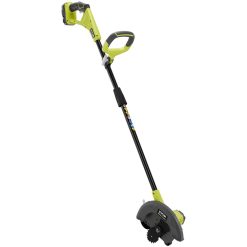 Trimmers RYOBI ONE+ 9 In. 18-Volt Lithium-Ion Cordless Edger – 2.0 Ah Battery And Charger Included -cuisinart shop ryobi cordless edgers p2310 1f 1000