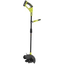 Trimmers RYOBI ONE+ 9 In. 18-Volt Lithium-Ion Cordless Edger – 2.0 Ah Battery And Charger Included -cuisinart shop ryobi cordless edgers p2310 c3 1000