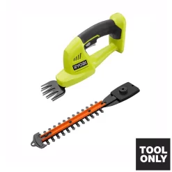 Trimmers RYOBI ONE+ 18-Volt Lithium-Ion Cordless Battery Grass Shear And Shrubber Trimmer (Tool Only) 14 Trimmers RYOBI ONE+ 18-Volt Lithium-Ion Cordless Battery Grass Shear And Shrubber Trimmer (Tool Only) -cuisinart shop ryobi cordless hedge trimmers p2900btl 40 1000