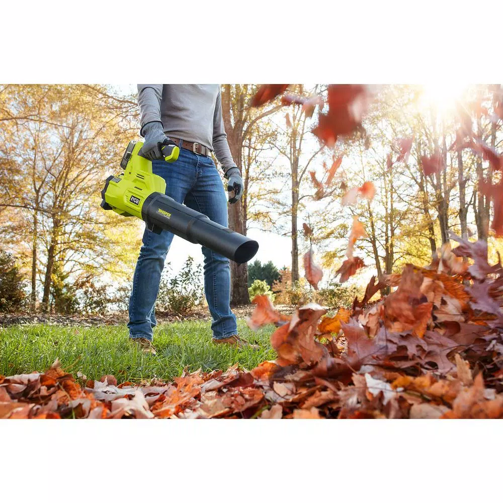 Leaf Blowers RYOBI 110 MPH 410 CFM 18-Volt ONE+ Brushless Cordless Variable-Speed Lithium-Ion Jet Fan Blower (Tool-Only) - Image 9