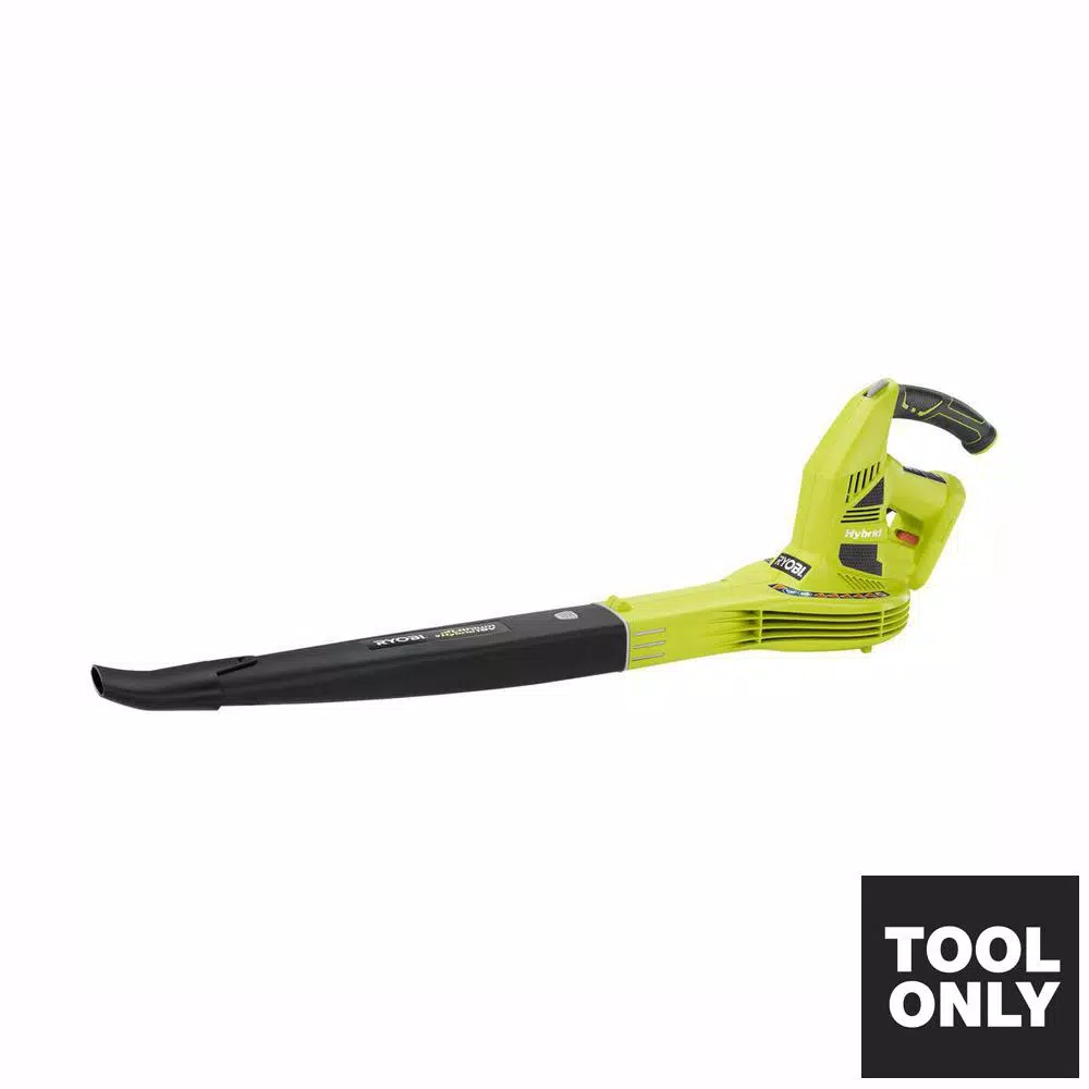 RYOBI ONE+ 150 MPH 200 CFM 18-Volt Lithium-Ion Cordless Battery Hybrid Leaf Blower/Sweeper (Tool Only) Leaf Blowers RYOBI ONE+ 150 MPH 200 CFM 18-Volt Lithium-Ion Cordless Battery Hybrid Leaf Blower/Sweeper (Tool Only) -cuisinart shop ryobi cordless leaf blowers p2107a 40 1000