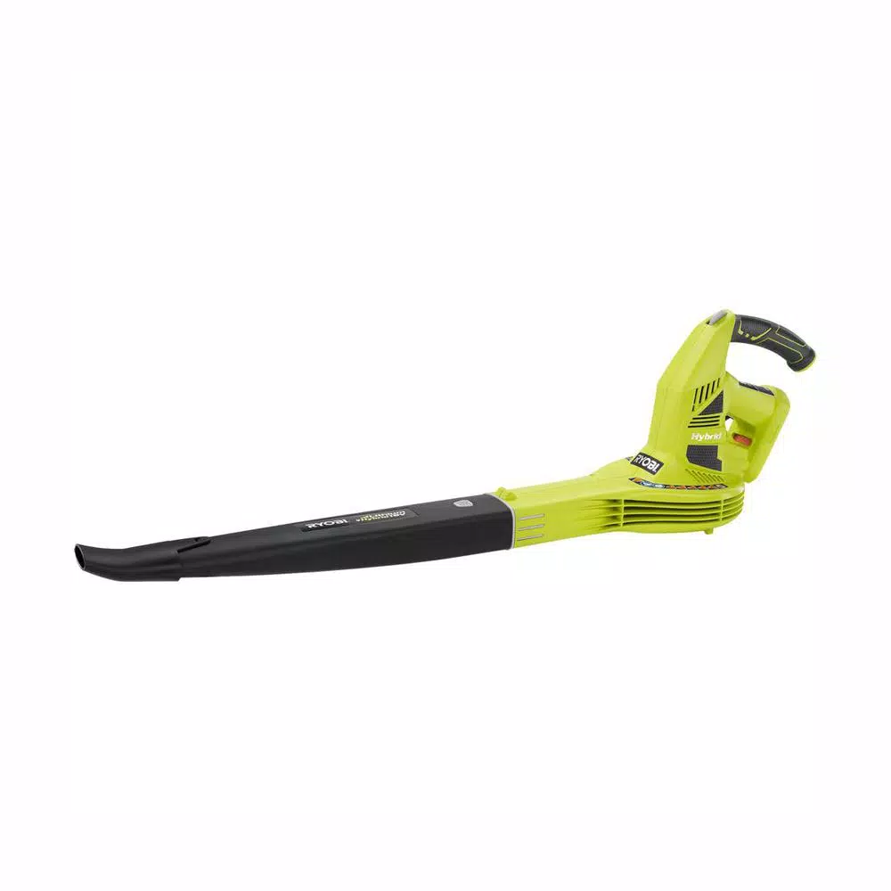 RYOBI ONE+ 150 MPH 200 CFM 18-Volt Lithium-Ion Cordless Battery Hybrid Leaf Blower/Sweeper (Tool Only) Leaf Blowers RYOBI ONE+ 150 MPH 200 CFM 18-Volt Lithium-Ion Cordless Battery Hybrid Leaf Blower/Sweeper (Tool Only) -cuisinart shop ryobi cordless leaf blowers p2107a 64 1000