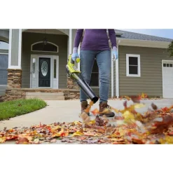 Leaf Blowers RYOBI ONE+ 100 MPH 280 CFM 18-Volt Lithium-Ion Cordless Battery Jet Fan Leaf Blower (Tool Only) 20 Leaf Blowers RYOBI ONE+ 100 MPH 280 CFM 18-Volt Lithium-Ion Cordless Battery Jet Fan Leaf Blower (Tool Only) -cuisinart shop ryobi cordless leaf blowers p21081a 44 1000