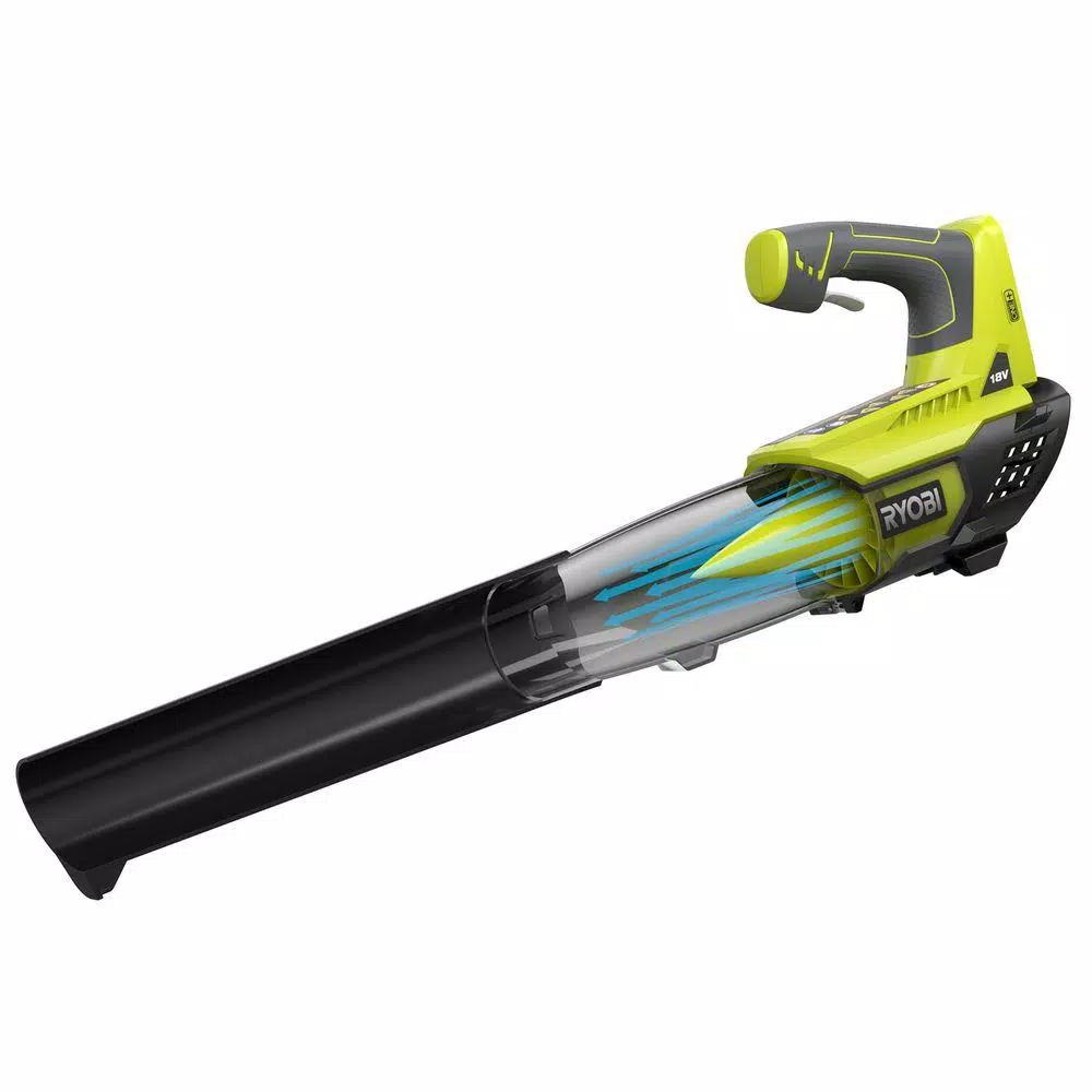 Leaf Blowers RYOBI ONE+ 100 MPH 280 CFM 18-Volt Lithium-Ion Cordless Battery Jet Fan Leaf Blower (Tool Only) 7 Leaf Blowers RYOBI ONE+ 100 MPH 280 CFM 18-Volt Lithium-Ion Cordless Battery Jet Fan Leaf Blower (Tool Only) - Image 5
