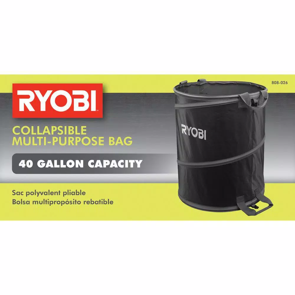 RYOBI 110 MPH 525 CFM 40-Volt Lithium-Ion Jet Fan Leaf Blower with Lawn and Leaf Bag – 4.0 Ah Battery and Charger Included Leaf Blowers RYOBI 110 MPH 525 CFM 40-Volt Lithium-Ion Jet Fan Leaf Blower With Lawn And Leaf Bag – 4.0 Ah Battery And Charger Included -cuisinart shop ryobi cordless leaf blowers ry40480vnm lb 66 1000