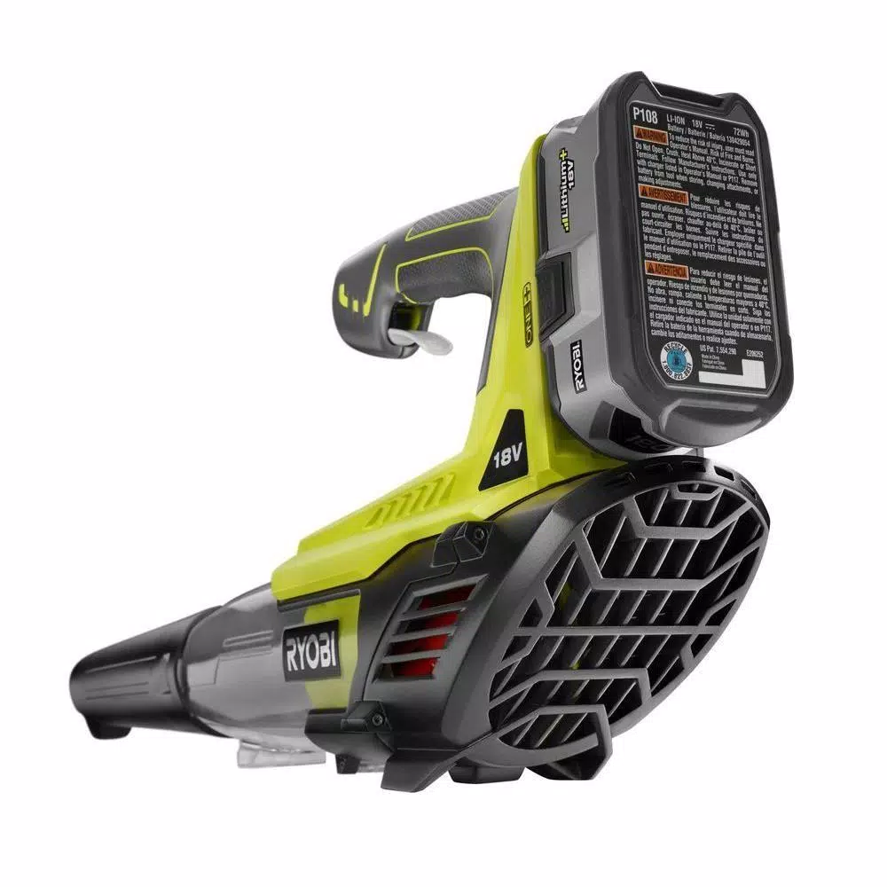 Leaf Blowers RYOBI Reconditioned ONE+ 100 MPH 280 CFM 18-Volt Lithium-Ion Cordless Leaf Blower – 4.0 Ah Battery And Charger Included 6 Leaf Blowers RYOBI Reconditioned ONE+ 100 MPH 280 CFM 18-Volt Lithium-Ion Cordless Leaf Blower – 4.0 Ah Battery And Charger Included - Image 4