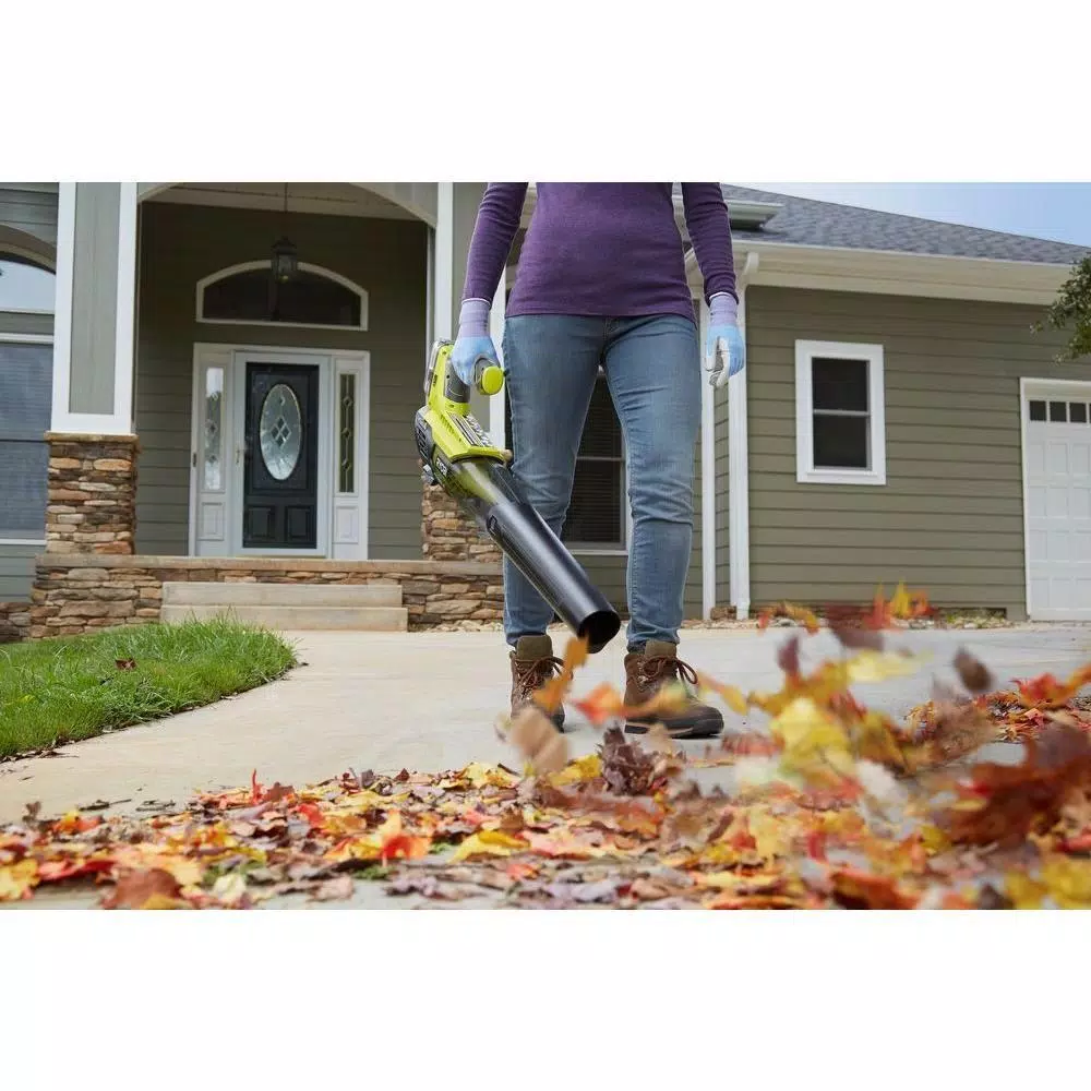 Leaf Blowers RYOBI Reconditioned ONE+ 100 MPH 280 CFM 18-Volt Lithium-Ion Cordless Leaf Blower – 4.0 Ah Battery And Charger Included 9 Leaf Blowers RYOBI Reconditioned ONE+ 100 MPH 280 CFM 18-Volt Lithium-Ion Cordless Leaf Blower – 4.0 Ah Battery And Charger Included - Image 7