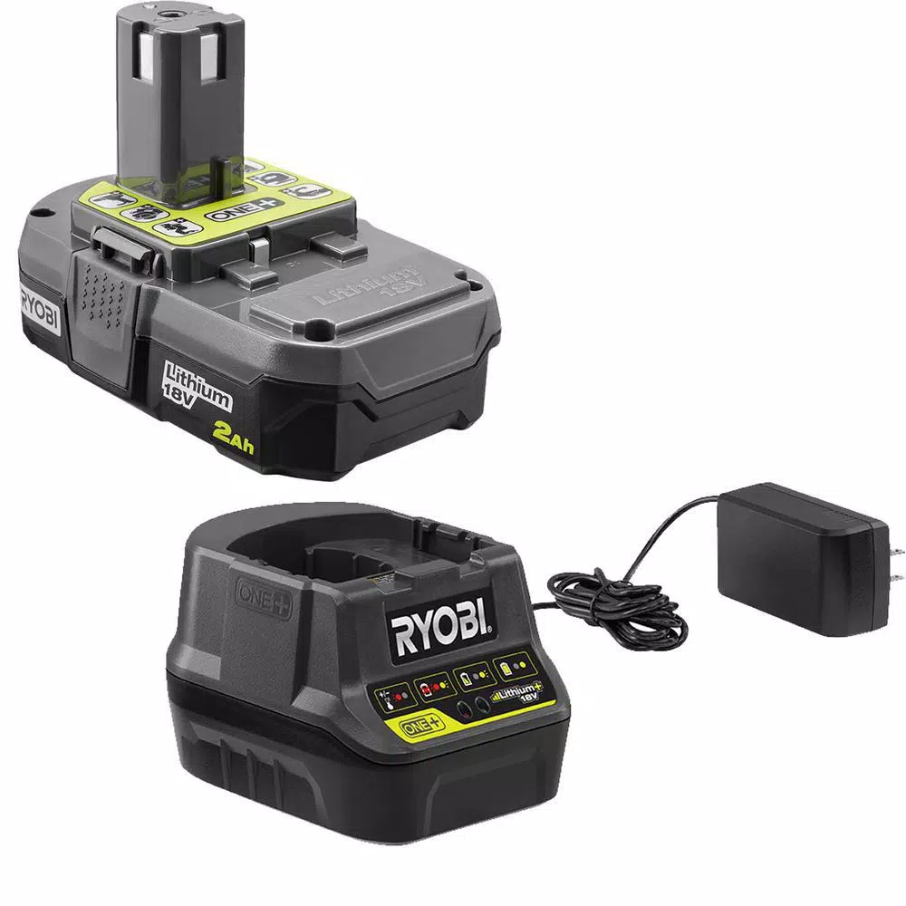 Leaf Blowers RYOBI Reconditioned ONE+ 90 MPH 200 CFM 18-Volt Lithium-Ion Cordless Leaf Blower – 2.0 Ah Battery And Charger Included - Image 6