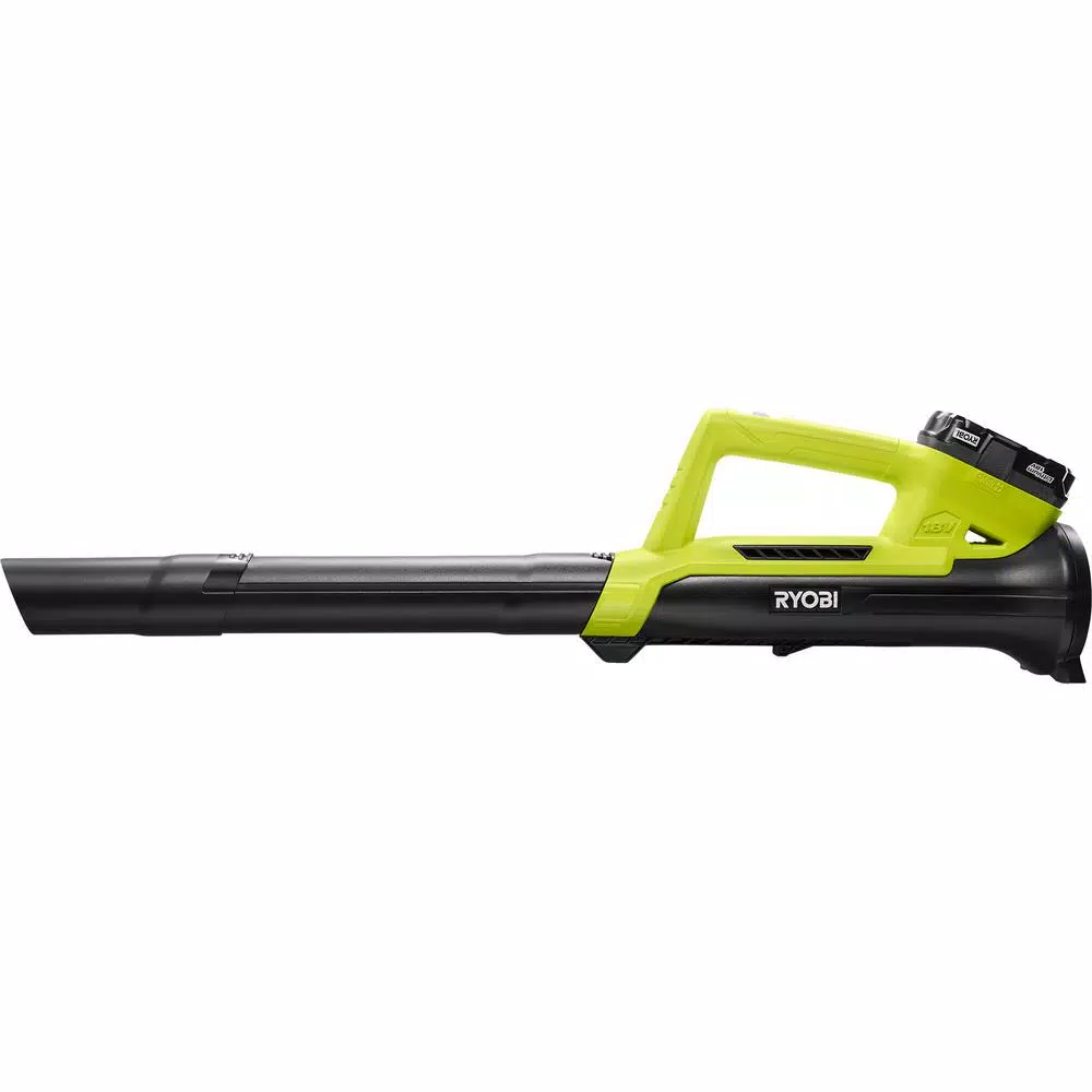 Leaf Blowers RYOBI Reconditioned ONE+ 90 MPH 200 CFM 18-Volt Lithium-Ion Cordless Leaf Blower – 2.0 Ah Battery And Charger Included - Image 4