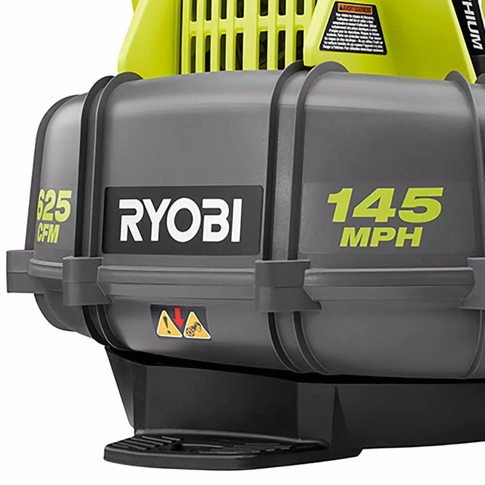 RYOBI Reconditioned 145 MPH 625 CFM 40-Volt Lithium-Ion Cordless Backpack Blower 5 Ah Battery and Charger Included Leaf Blowers RYOBI Reconditioned 145 MPH 625 CFM 40-Volt Lithium-Ion Cordless Backpack Blower 5 Ah Battery And Charger Included -cuisinart shop ryobi cordless leaf blowers zrry40440 66 1000