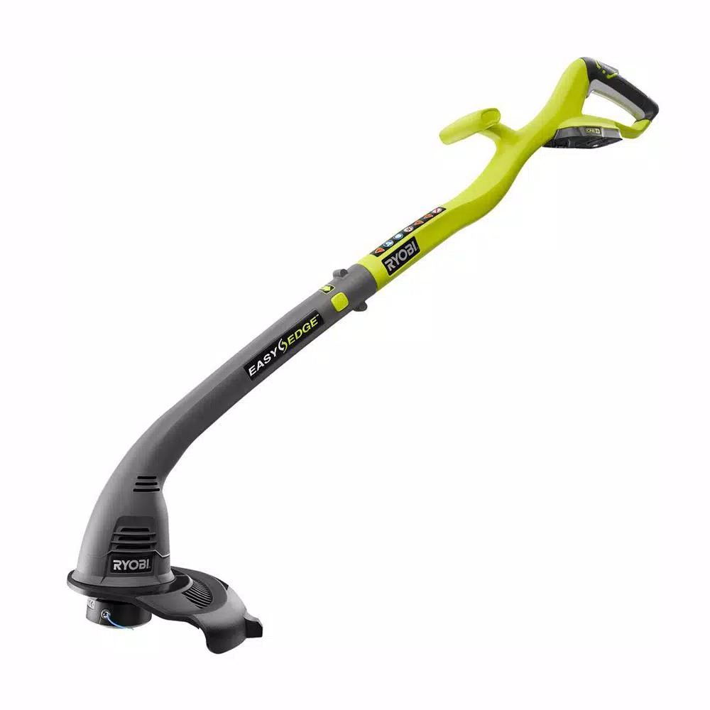 RYOBI ONE+ 18-Volt Lithium-Ion Cordless Battery Electric String Trimmer and Edger (Tool Only) Trimmers RYOBI ONE+ 18-Volt Lithium-Ion Cordless Battery Electric String Trimmer And Edger (Tool Only) -cuisinart shop ryobi cordless string trimmers p2003a 64 1000