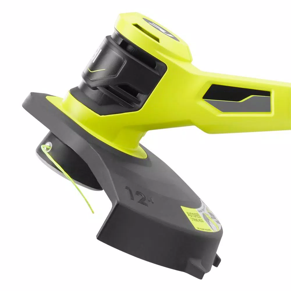 RYOBI ONE+ 18-Volt Lithium-Ion Electric Cordless String Trimmer 2.0 Ah Battery and Charger Included Trimmers RYOBI ONE+ 18-Volt Lithium-Ion Electric Cordless String Trimmer 2.0 Ah Battery And Charger Included -cuisinart shop ryobi cordless string trimmers p20100 76 1000