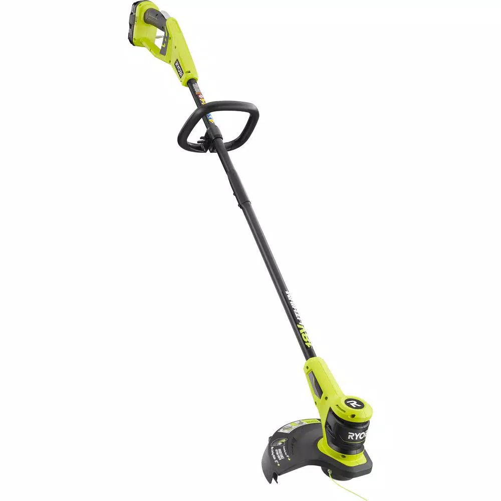 RYOBI ONE+ 18-Volt Lithium-Ion Electric Cordless String Trimmer 2.0 Ah Battery and Charger Included Trimmers RYOBI ONE+ 18-Volt Lithium-Ion Electric Cordless String Trimmer 2.0 Ah Battery And Charger Included -cuisinart shop ryobi cordless string trimmers p20100 c3 1000