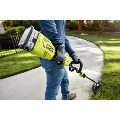 Trimmers RYOBI ONE+ 18-Volt Cordless Attachment Capable Brushless String Trimmer And Pruner, 4.0 Ah Battery And Charger Included 18 Trimmers RYOBI ONE+ 18-Volt Cordless Attachment Capable Brushless String Trimmer And Pruner, 4.0 Ah Battery And Charger Included -cuisinart shop ryobi cordless string trimmers p20110 prn 1d 1000