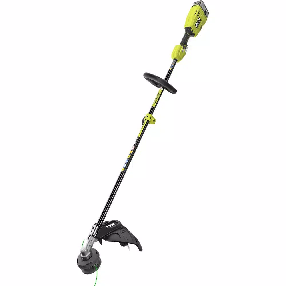 Trimmers RYOBI ONE+ 18-Volt Cordless Attachment Capable Brushless String Trimmer And Pruner, 4.0 Ah Battery And Charger Included 11 Trimmers RYOBI ONE+ 18-Volt Cordless Attachment Capable Brushless String Trimmer And Pruner, 4.0 Ah Battery And Charger Included - Image 9