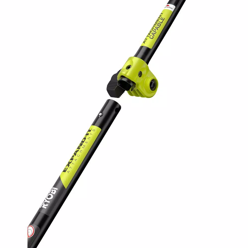 Trimmers RYOBI ONE+ 18-Volt Cordless Attachment Capable Brushless String Trimmer And Pruner, 4.0 Ah Battery And Charger Included 9 Trimmers RYOBI ONE+ 18-Volt Cordless Attachment Capable Brushless String Trimmer And Pruner, 4.0 Ah Battery And Charger Included - Image 7