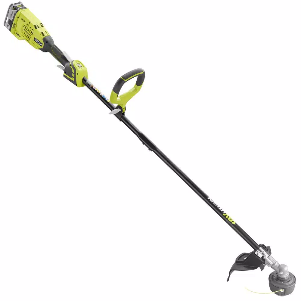 Trimmers RYOBI ONE+ 18-Volt Lithium-Ion Brushless Cordless String Trimmer – 4.0 Ah Battery And Charger Included - Image 6