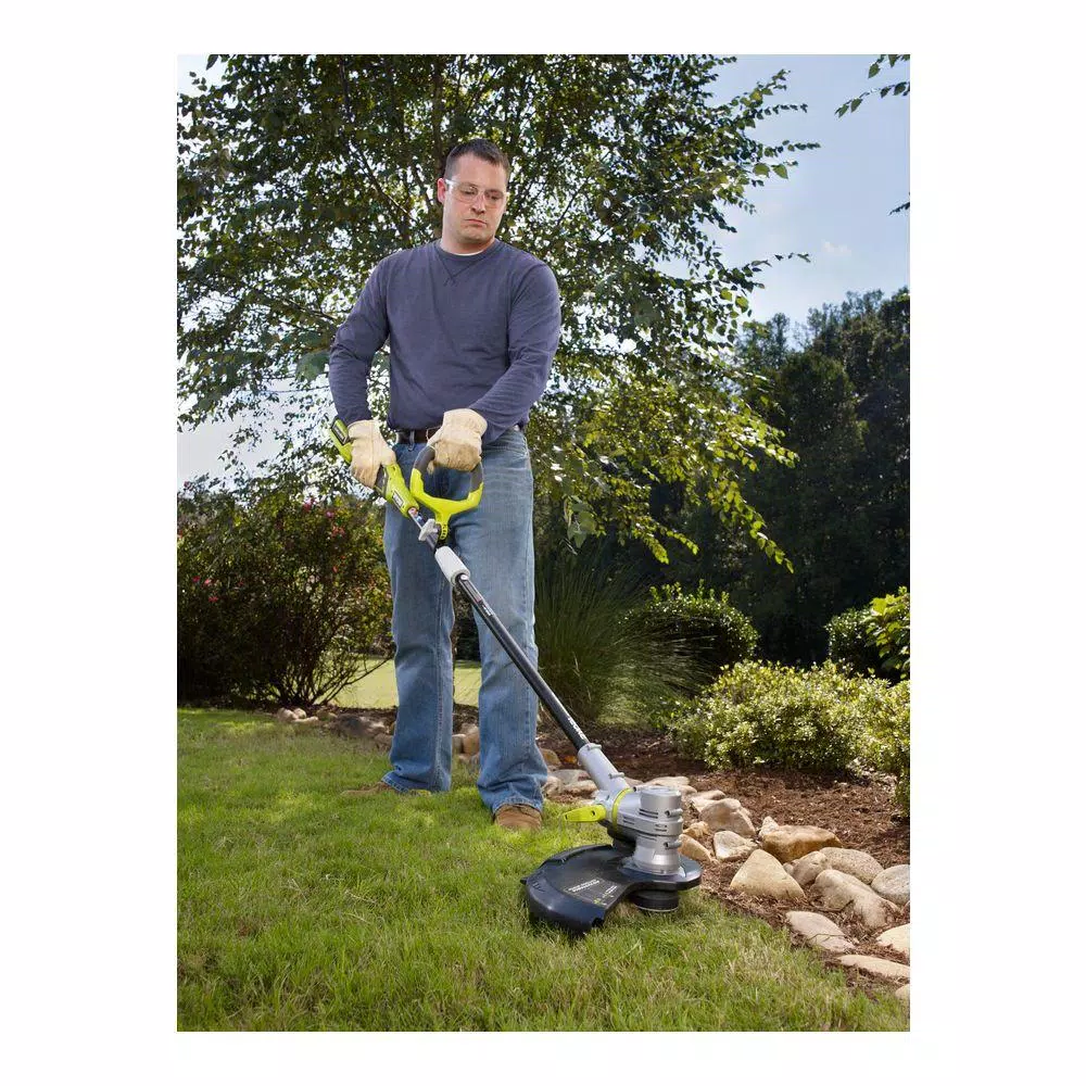 RYOBI 40-Volt Lithium-Ion Cordless String Trimmer/Edger – 2.6 Ah Battery and Charger Included Trimmers RYOBI 40-Volt Lithium-Ion Cordless String Trimmer/Edger – 2.6 Ah Battery And Charger Included -cuisinart shop ryobi cordless string trimmers ry40210b 31 1000