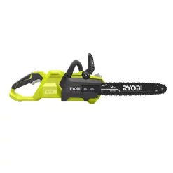 Trimmers RYOBI 40-Volt Lithium-Ion Cordless Attachment Capable String Trimmer And Brushless Chainsaw W/4.0Ah Battery & Charger Included -cuisinart shop ryobi cordless string trimmers ry40250 csw 1f 1000