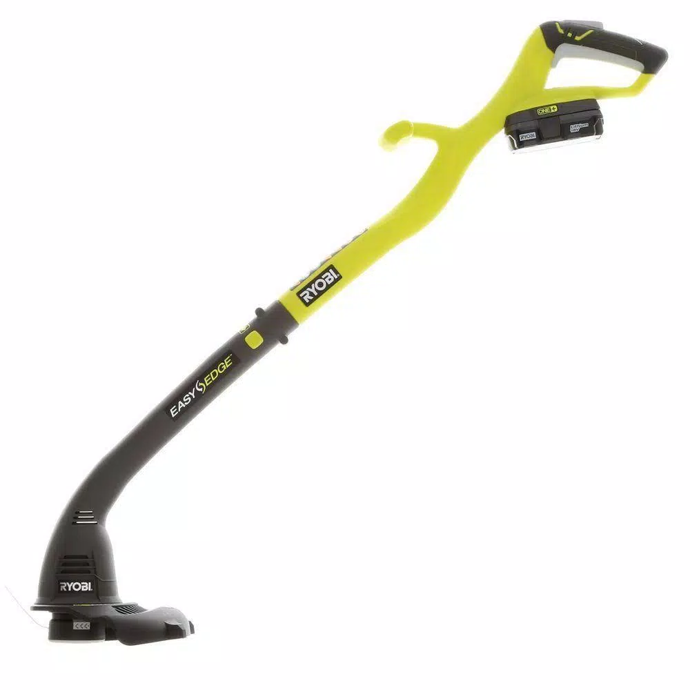 RYOBI Reconditioned ONE+ 18-Volt Lithium-Ion Cordless Electric String Trimmer and Edger Trimmers RYOBI Reconditioned ONE+ 18-Volt Lithium-Ion Cordless Electric String Trimmer And Edger -cuisinart shop ryobi cordless string trimmers zrp2030 1f 1000