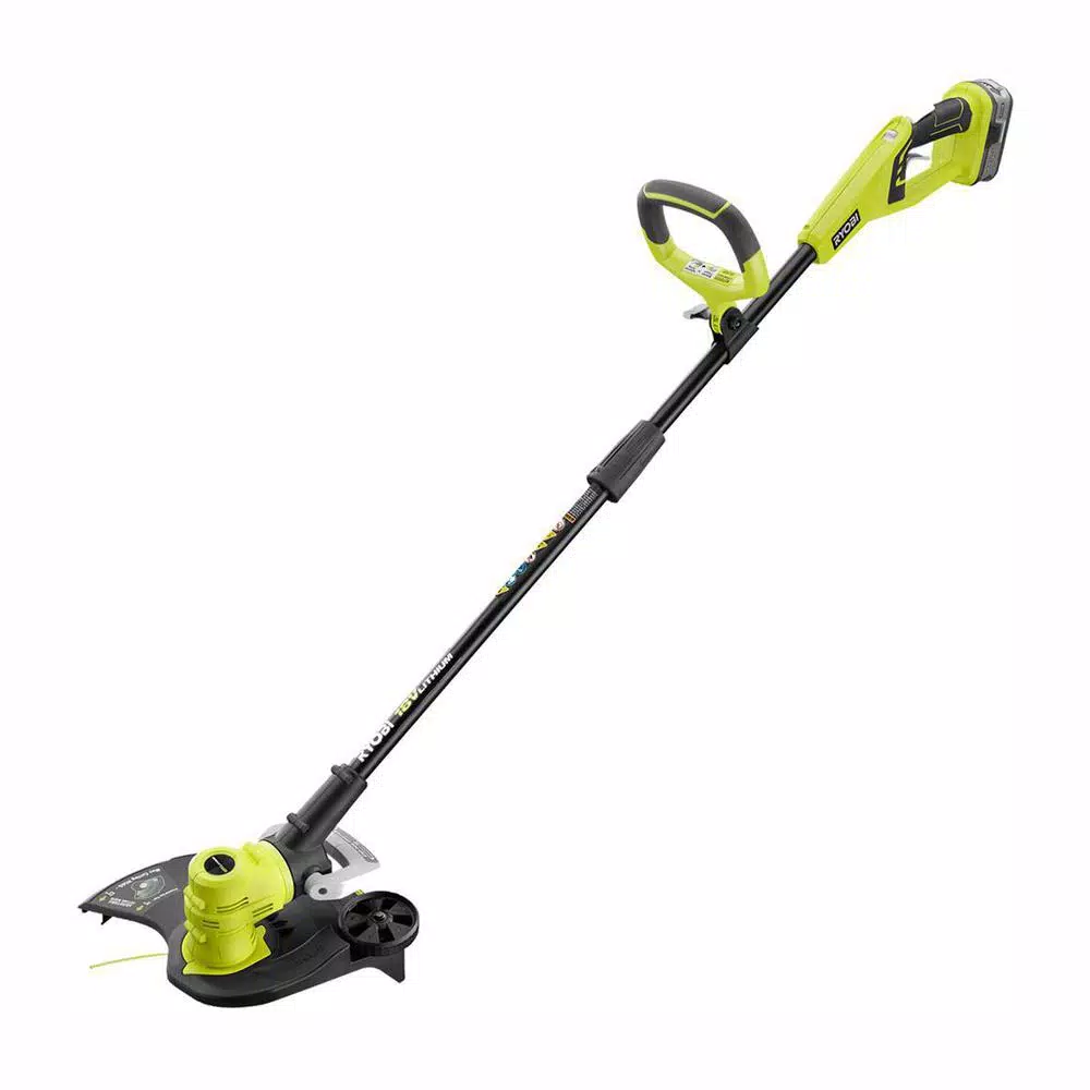 Trimmers RYOBI Reconditioned ONE+ 18-Volt Lithium-Ion Cordless String Trimmer/Edger – 4.0 Ah Battery And Charger Included 3 Trimmers RYOBI Reconditioned ONE+ 18-Volt Lithium-Ion Cordless String Trimmer/Edger – 4.0 Ah Battery And Charger Included