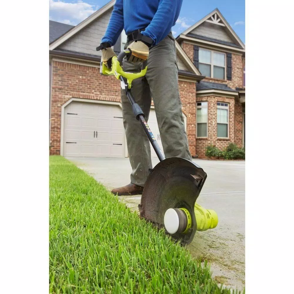 Trimmers RYOBI Reconditioned ONE+ 18-Volt Lithium-Ion Cordless String Trimmer/Edger – 4.0 Ah Battery And Charger Included 9 Trimmers RYOBI Reconditioned ONE+ 18-Volt Lithium-Ion Cordless String Trimmer/Edger – 4.0 Ah Battery And Charger Included - Image 7