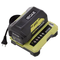 Trimmers RYOBI Reconditioned 40-Volt Lithium-Ion Cordless String Trimmer/Edger -cuisinart shop ryobi cordless string trimmers zrry40210 a0 1000