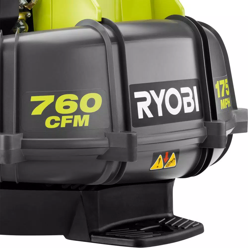 Leaf Blowers RYOBI 175 MPH 760 CFM 38cc Gas Backpack Leaf Blower 11 Leaf Blowers RYOBI 175 MPH 760 CFM 38cc Gas Backpack Leaf Blower - Image 9