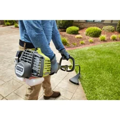 Trimmers RYOBI 25cc 2-Cycle Attachment Capable Full Crank Curved Shaft Gas String Trimmer 23 Trimmers RYOBI 25cc 2-Cycle Attachment Capable Full Crank Curved Shaft Gas String Trimmer -cuisinart shop ryobi gas string trimmers ry252cs 44 1000