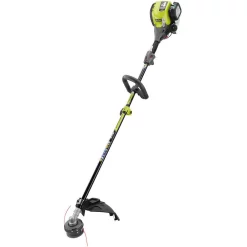 Trimmers RYOBI 4-Cycle 30cc Attachment Capable Straight Shaft Gas Trimmer