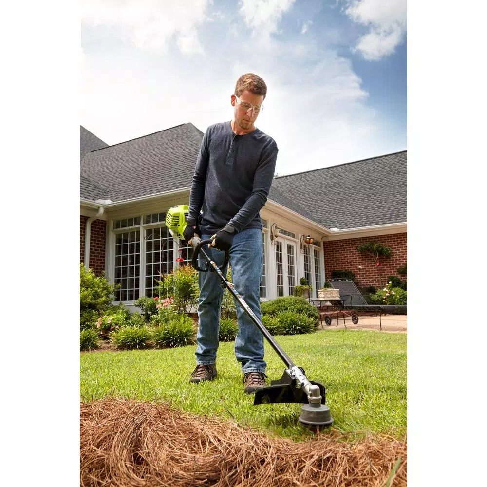 Trimmers RYOBI Reconditioned 2-Cycle 25 Cc Gas Full Crank Straight Shaft String Trimmer - Image 6