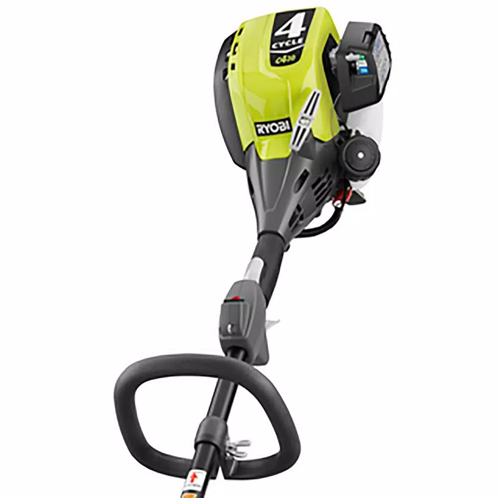 Trimmers RYOBI Reconditioned 4-Cycle 30cc Attachment Capable Curved Shaft Gas Trimmer - Image 3