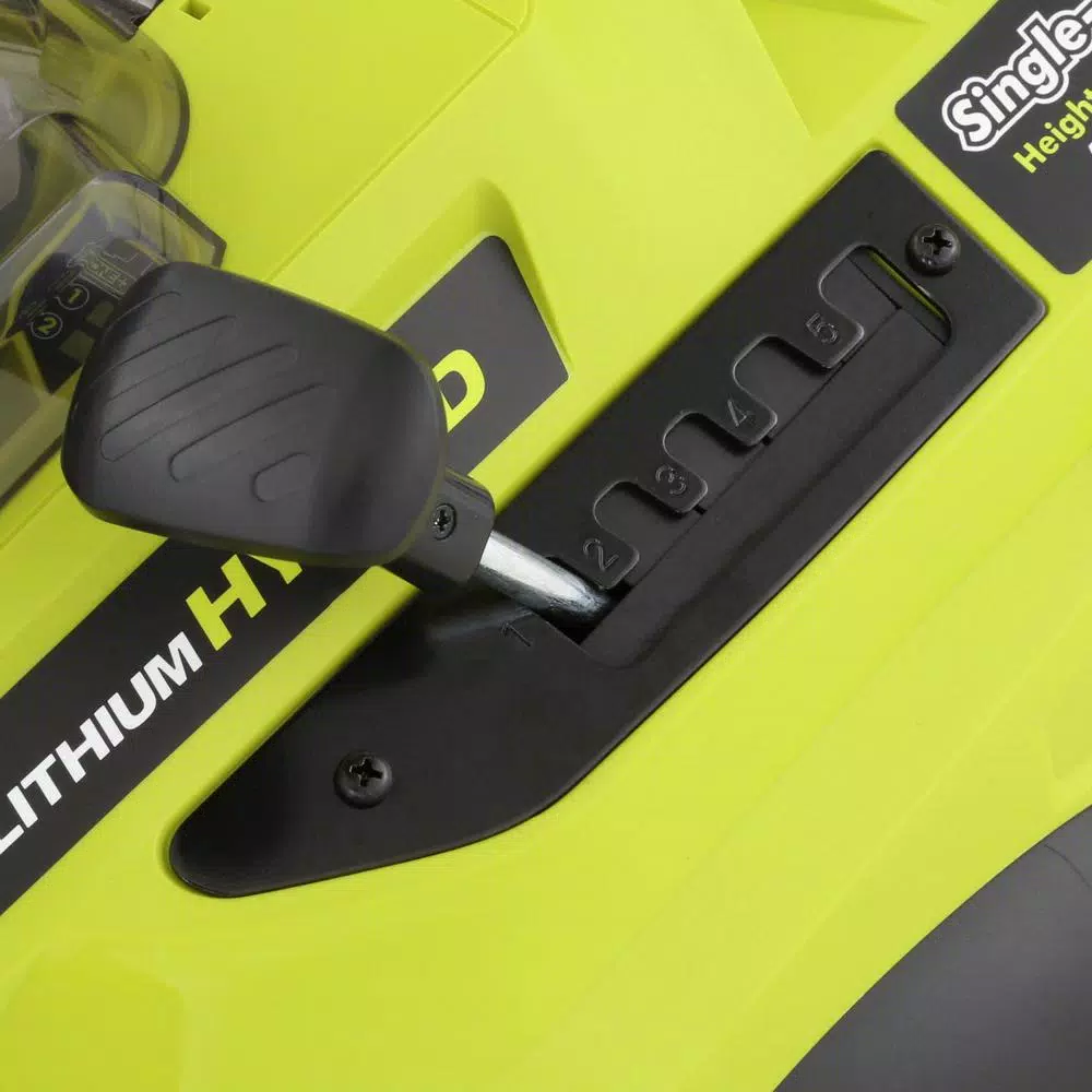 Lawn Mowers RYOBI 16 In. One+ 18-Volt Lithium-Ion Hybrid Walk Behind Push Lawn Mower – Two 4.0 Ah Batteries/Charger Included - Image 5