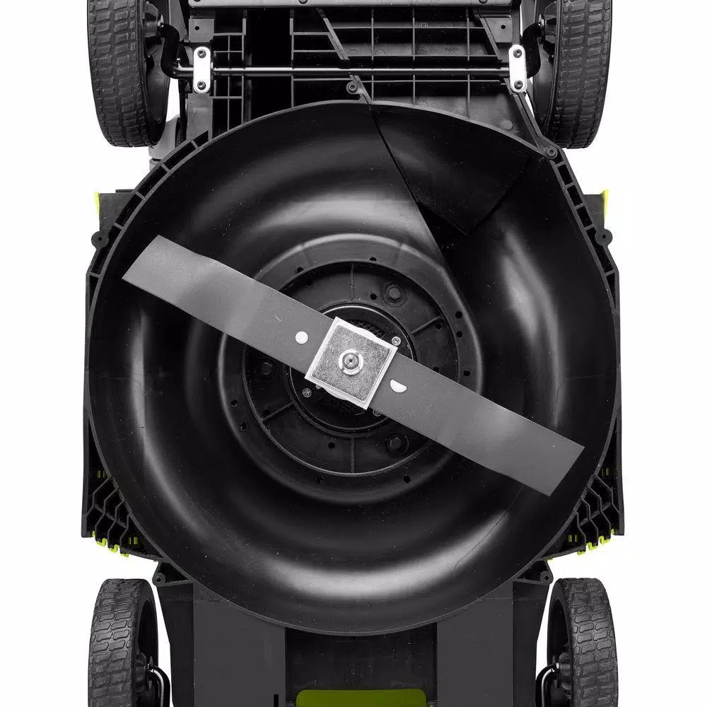 Lawn Mowers RYOBI 16 In. One+ 18-Volt Lithium-Ion Hybrid Walk Behind Push Lawn Mower – Two 4.0 Ah Batteries/Charger Included - Image 13