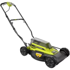 Lawn Mowers RYOBI 18 In. 40-Volt 2-in-1 Lithium-Ion Cordless Battery Walk Behind Push Mower With Two 4.0 Ah Batteries And Charger Included 24 Lawn Mowers RYOBI 18 In. 40-Volt 2-in-1 Lithium-Ion Cordless Battery Walk Behind Push Mower With Two 4.0 Ah Batteries And Charger Included -cuisinart shop ryobi push lawn mowers ry401100 2b 1f 1000
