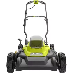 Lawn Mowers RYOBI 18 In. 40-Volt 2-in-1 Lithium-Ion Cordless Battery Walk Behind Push Mower With Two 4.0 Ah Batteries And Charger Included 23 Lawn Mowers RYOBI 18 In. 40-Volt 2-in-1 Lithium-Ion Cordless Battery Walk Behind Push Mower With Two 4.0 Ah Batteries And Charger Included -cuisinart shop ryobi push lawn mowers ry401100 2b 4f 1000