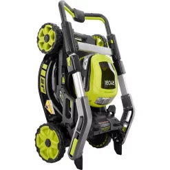 Lawn Mowers RYOBI 21 In. 40-Volt Brushless Lithium-Ion Cordless SMART TREK Self-Propelled Walk Behind Mower With 6.0Ah Battery And Charger 9 Lawn Mowers RYOBI 21 In. 40-Volt Brushless Lithium-Ion Cordless SMART TREK Self-Propelled Walk Behind Mower With 6.0Ah Battery And Charger -cuisinart shop ryobi self propelled lawn mowers ry40lm10 y 1f 1000