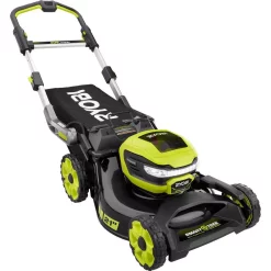 Lawn Mowers RYOBI 21 In. 40-Volt Brushless Lithium-Ion Cordless SMART TREK Self-Propelled Walk Behind Mower With 6.0Ah Battery And Charger 8 Lawn Mowers RYOBI 21 In. 40-Volt Brushless Lithium-Ion Cordless SMART TREK Self-Propelled Walk Behind Mower With 6.0Ah Battery And Charger -cuisinart shop ryobi self propelled lawn mowers ry40lm10 y 4f 1000
