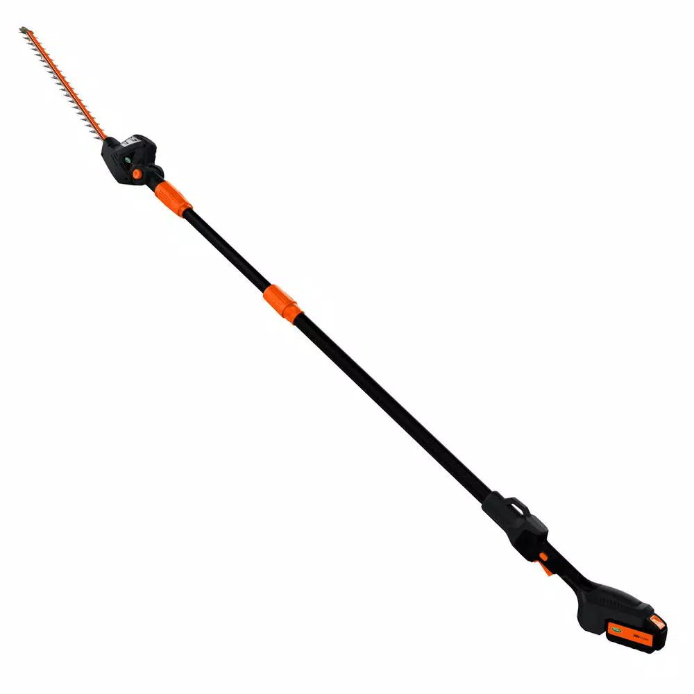 Trimmers Scotts 20-Volt 22 In. Cordless Pole Hedge Trimmer, 2.0Ah Battery And Fast Charger Included 3 Trimmers Scotts 20-Volt 22 In. Cordless Pole Hedge Trimmer, 2.0Ah Battery And Fast Charger Included