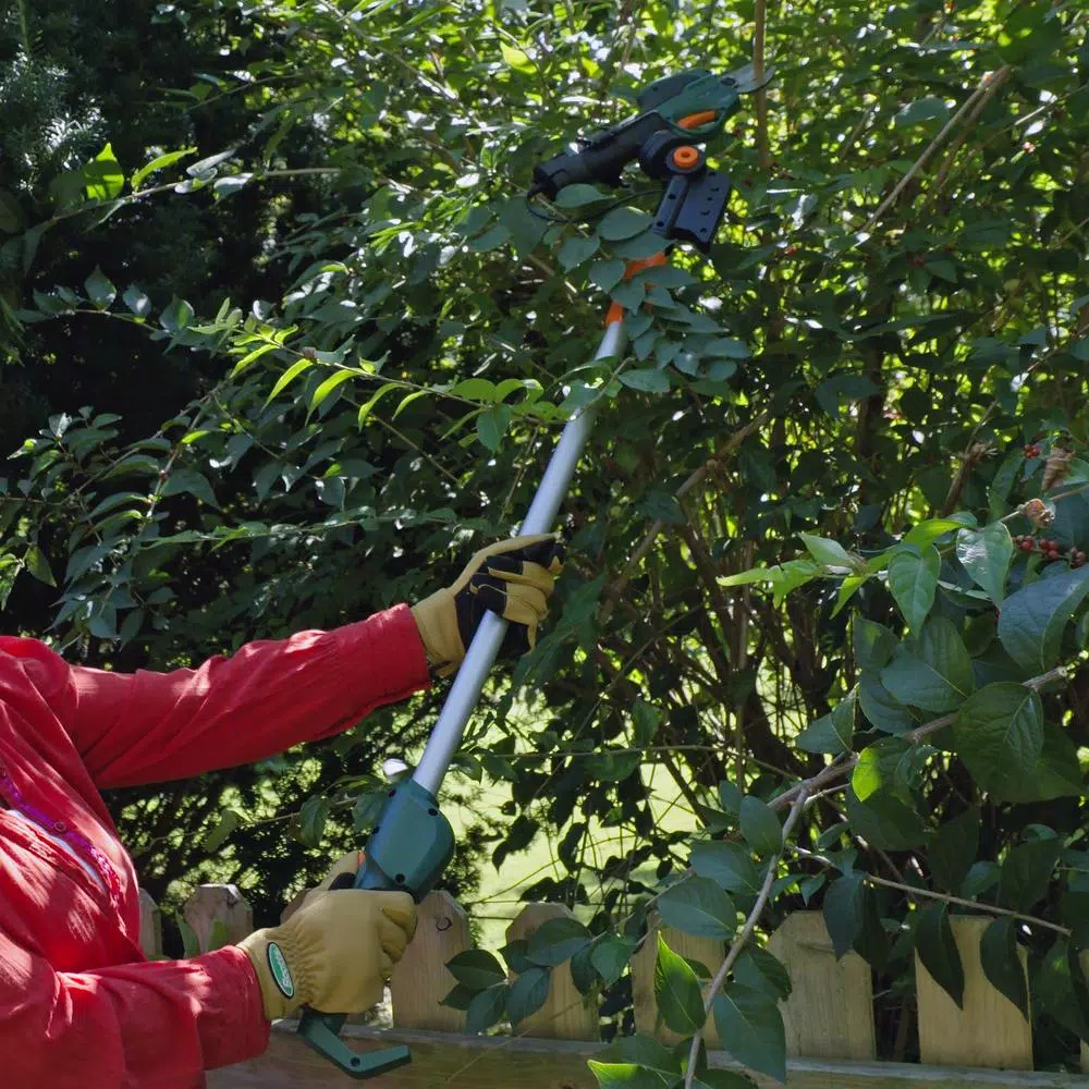 Trimmers Scotts 7.2-Volt Electric Cordless Telescoping Pole Pruner – 2 Ah Battery And Charger Included 7 Trimmers Scotts 7.2-Volt Electric Cordless Telescoping Pole Pruner – 2 Ah Battery And Charger Included - Image 5