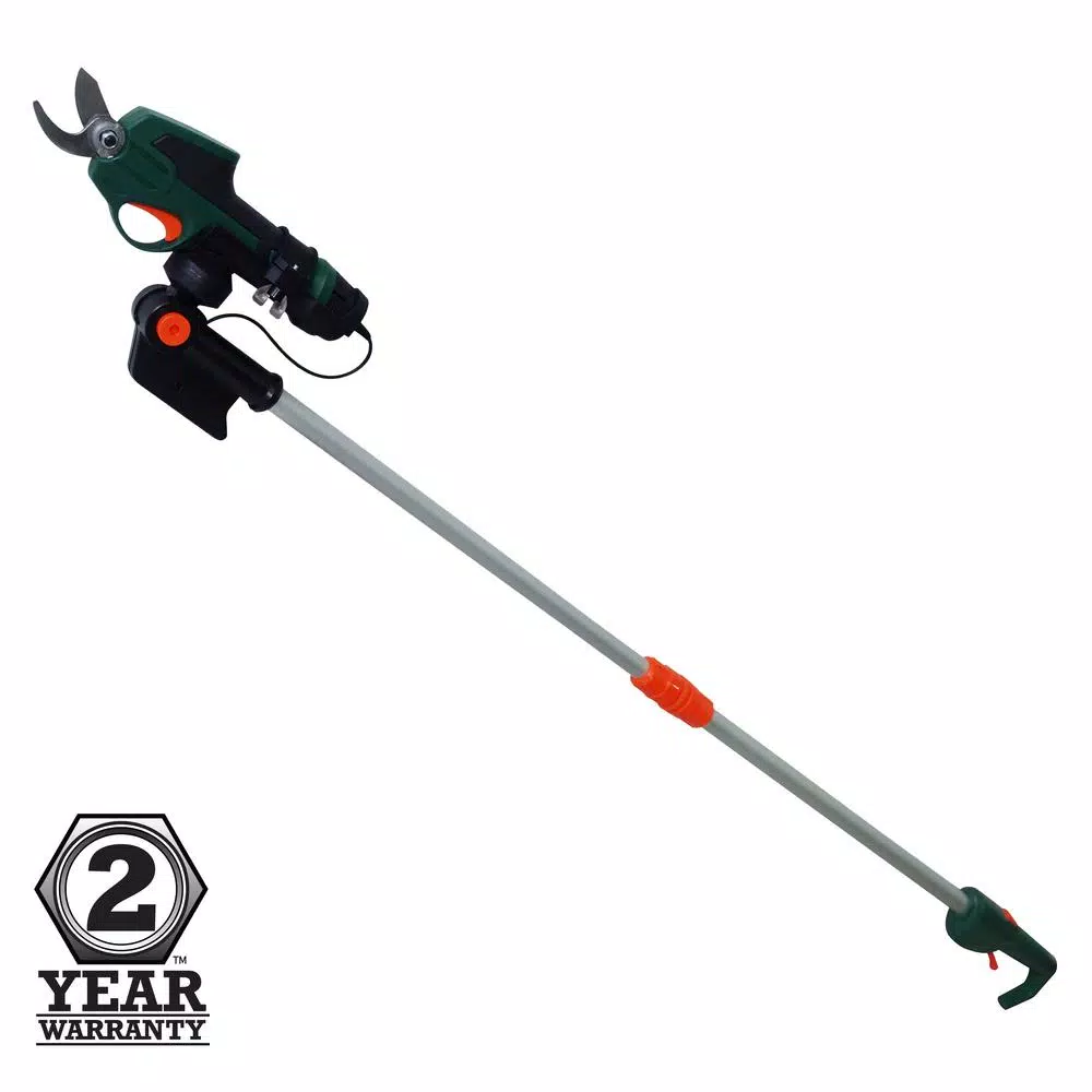 Trimmers Scotts 7.2-Volt Electric Cordless Telescoping Pole Pruner – 2 Ah Battery And Charger Included 10 Trimmers Scotts 7.2-Volt Electric Cordless Telescoping Pole Pruner – 2 Ah Battery And Charger Included - Image 8