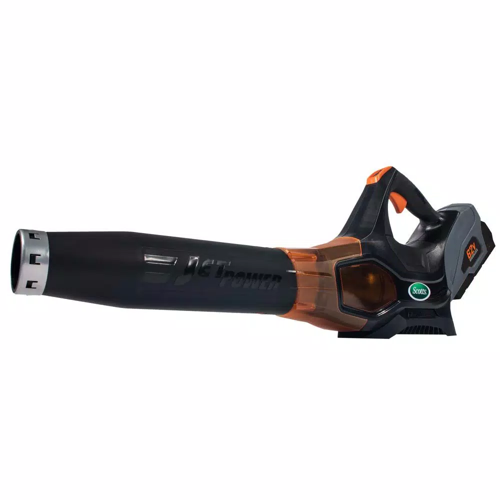 Leaf Blowers Scotts 140 MPH 500 CFM 62-Volt Lithium-Ion Cordless Handheld Leaf Blower 4 Leaf Blowers Scotts 140 MPH 500 CFM 62-Volt Lithium-Ion Cordless Handheld Leaf Blower - Image 2