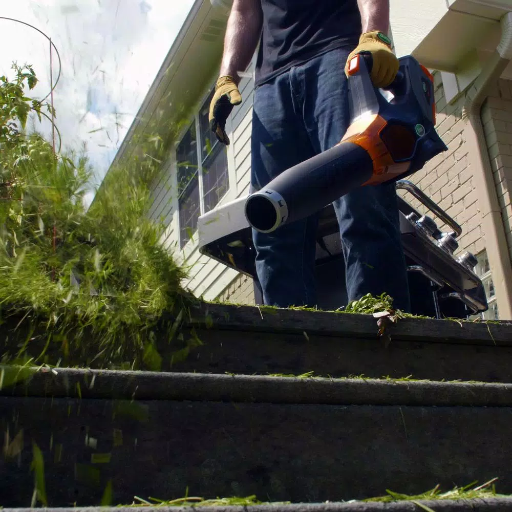 Leaf Blowers Scotts 140 MPH 500 CFM 62-Volt Lithium-Ion Cordless Handheld Leaf Blower 8 Leaf Blowers Scotts 140 MPH 500 CFM 62-Volt Lithium-Ion Cordless Handheld Leaf Blower - Image 6