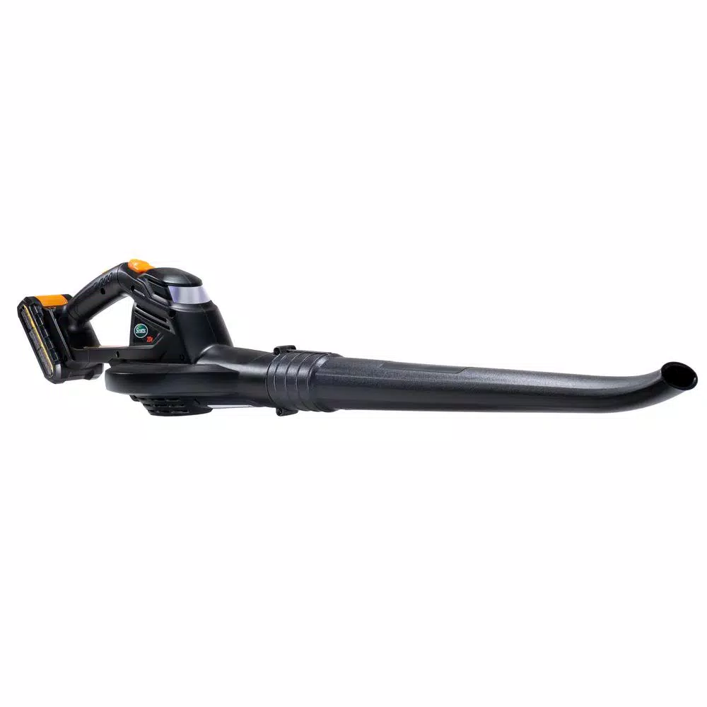 Scotts 20-Volt 130 MPH 98 CFM Cordless Leaf Blower, 2.0Ah Battery and Fast Charger Included Leaf Blowers Scotts 20-Volt 130 MPH 98 CFM Cordless Leaf Blower, 2.0Ah Battery And Fast Charger Included -cuisinart shop scotts cordless leaf blowers lb23020s c3 1000