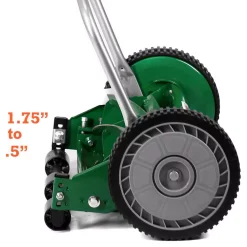 Lawn Mowers Scotts 14 In. 5-Blade Manual Walk Behind Push Reel Mower -cuisinart shop scotts reel lawn mowers 304 14s 1f 1000