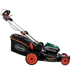 Lawn Mowers Scotts 21 In. 62-Volt Lithium-Ion Cordless Self-Propelled Walk Behind Mower With 4 Ah And 2.5 Ah Battery And Charger Included 9 Lawn Mowers Scotts 21 In. 62-Volt Lithium-Ion Cordless Self-Propelled Walk Behind Mower With 4 Ah And 2.5 Ah Battery And Charger Included -cuisinart shop scotts self propelled lawn mowers 60362s 1f 1000