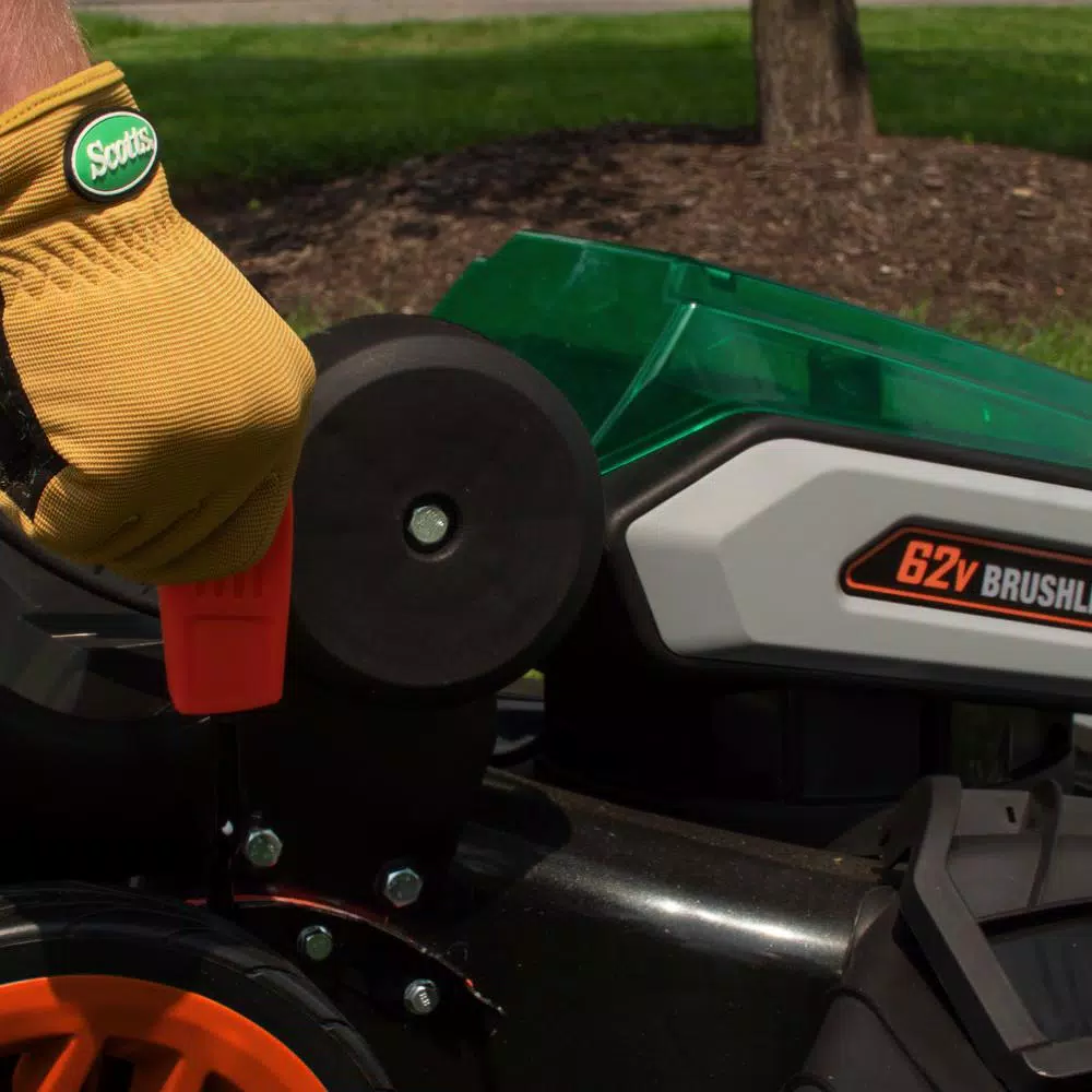 Scotts 21 in. 62-Volt Lithium-Ion Cordless Self-Propelled Walk Behind Mower with 4 Ah and 2.5 Ah Battery and Charger Included Lawn Mowers Scotts 21 In. 62-Volt Lithium-Ion Cordless Self-Propelled Walk Behind Mower With 4 Ah And 2.5 Ah Battery And Charger Included -cuisinart shop scotts self propelled lawn mowers 60362s 76 1000