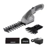 Trimmers Sun Joe 7.2-Volt Cordless 2-in-1 Grass Shear And Hedge Trimmer, Gray